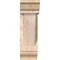 Ekena Millwork Traditional Traditional Smooth Bracket w/ Offset Brace, Douglas Fir, 5 1/2"W x 14"D x 18"H BKT0604X14X18TRA01SDF - alternate 4